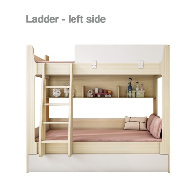 [SG卖家]儿童双层床，带可拉出式储物床|儿童双层床|节省空间的双层床|带储物楼梯的儿童模块化双层床| TrendySpace