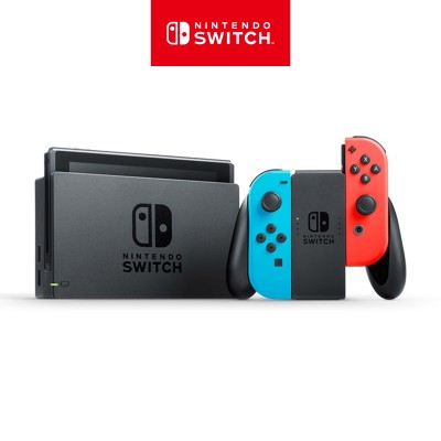 [任天堂官方商店]带有霓虹蓝和霓虹红的Nintendo Switch欢乐嘉年华